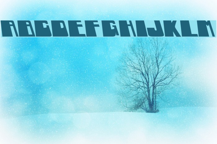 LEFt Font examples
