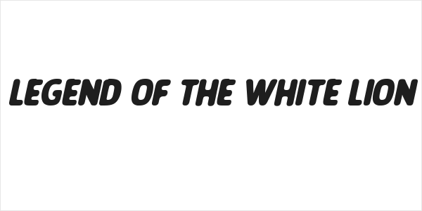 LEGEND OF THE WHITE LION Logo