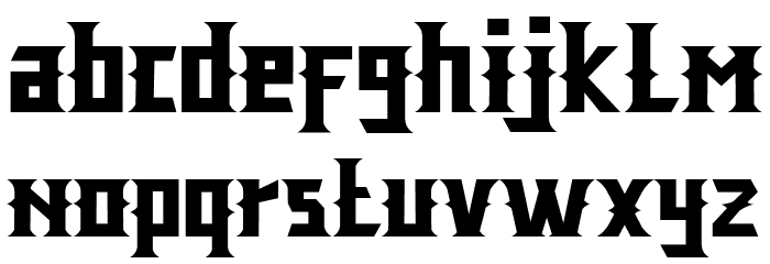 LEGEND Font LOWERCASE