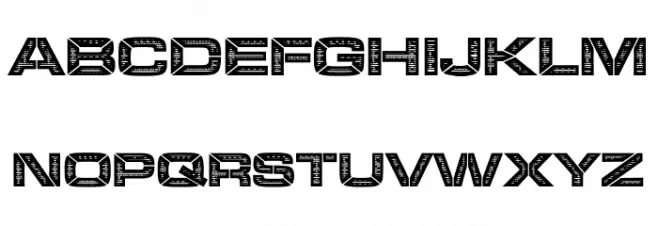 LEGOSOLDIERS Bold Schriftart Groß