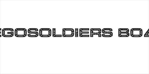 LEGOSOLDIERS Bold Logo