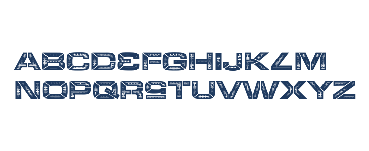 LEGOSOLDIERS Bold Lowercase