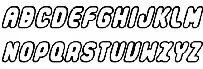LEGothic Type Schriftart Groß