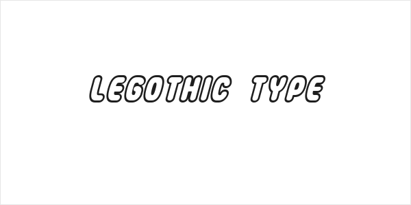 LEGothic Type Logo