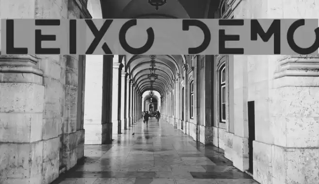 LEIXO DEMO Font examples