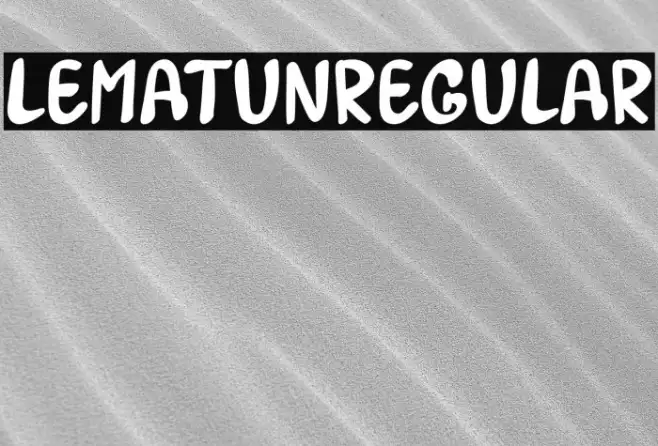LEMATUN1Regular Example 3
