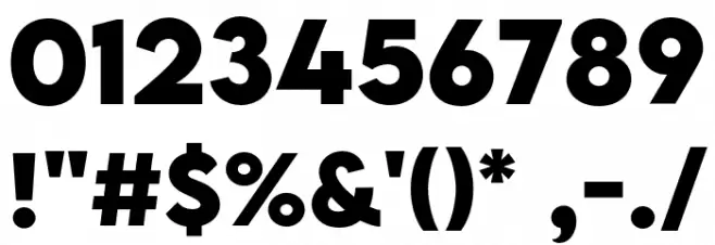 LEMON MILK Bold Font OTHER CHARS