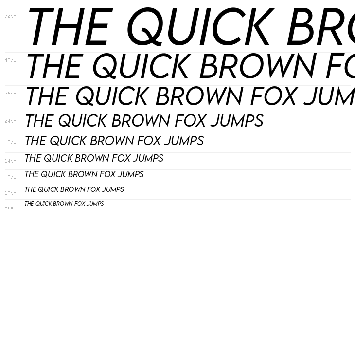 LEMON MILK Light Italic Waterfall