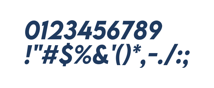 LEMON MILK Medium Italic Other Characters