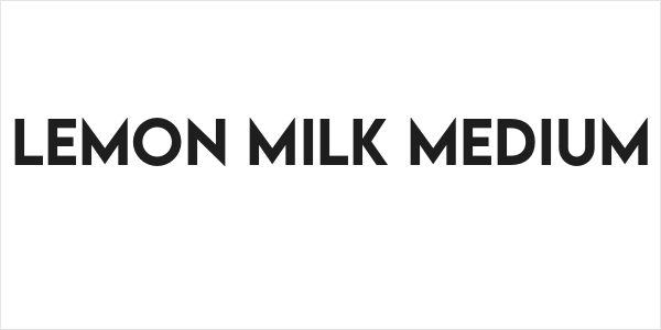 LEMON MILK Medium Logo