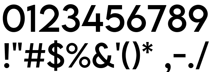 LEMON MILK Regular Font OTHER CHARS