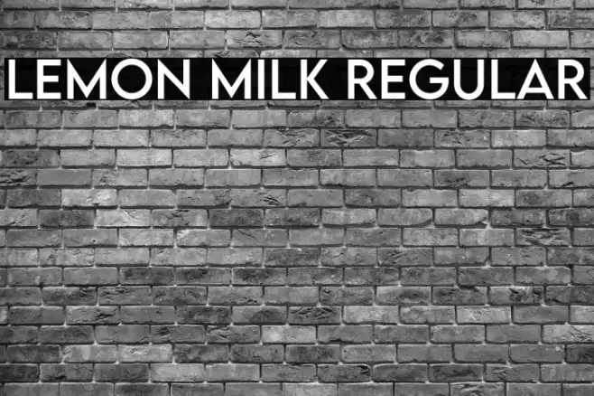 LEMON MILK Regular Example 2