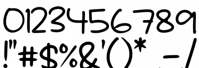 LEMON SUNRISE Font OTHER CHARS