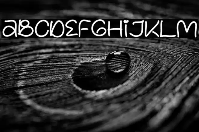 LEMON SUNRISE Font examples