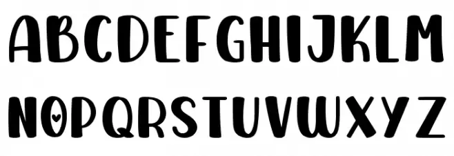 LEMON Schriftart Groß