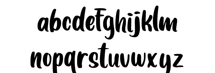 LEMONDAY Personal Use Font LOWERCASE