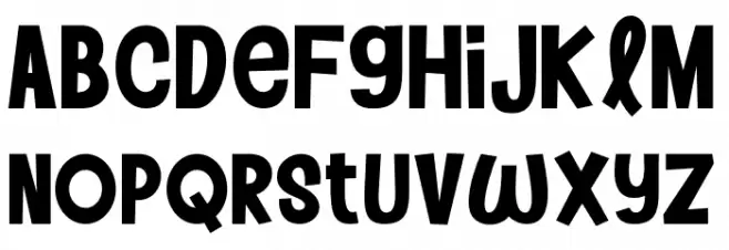 LEMONILLA Font LOWERCASE