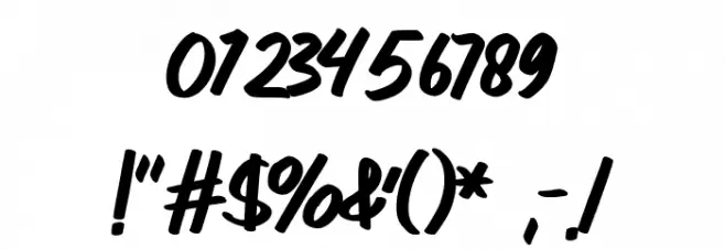 LEMONPIE Font OTHER CHARS