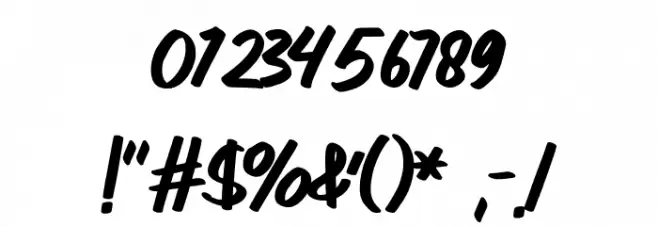 LEMONPIE Font OTHER CHARS