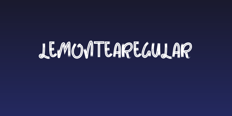 LEMONTEARegular Social Header