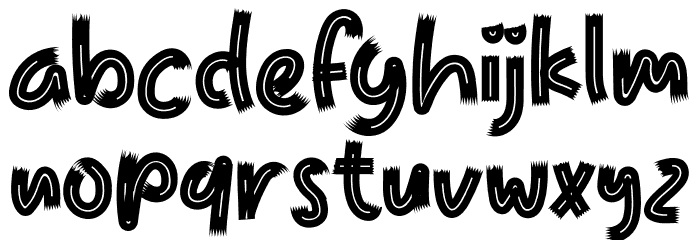 LEMONTEARegular Font LOWERCASE