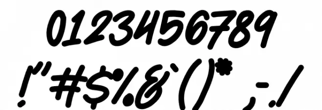 LEONARDOO DEMO Font OTHER CHARS