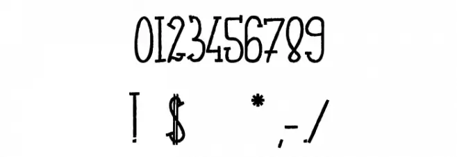 LEPRINCESURLEMOUTON Font OTHER CHARS