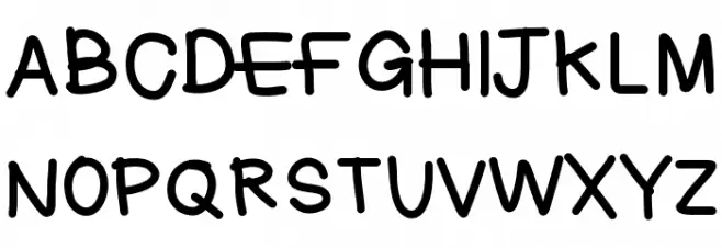 LERA Font UPPERCASE