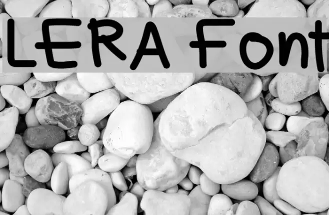 LERA Font examples
