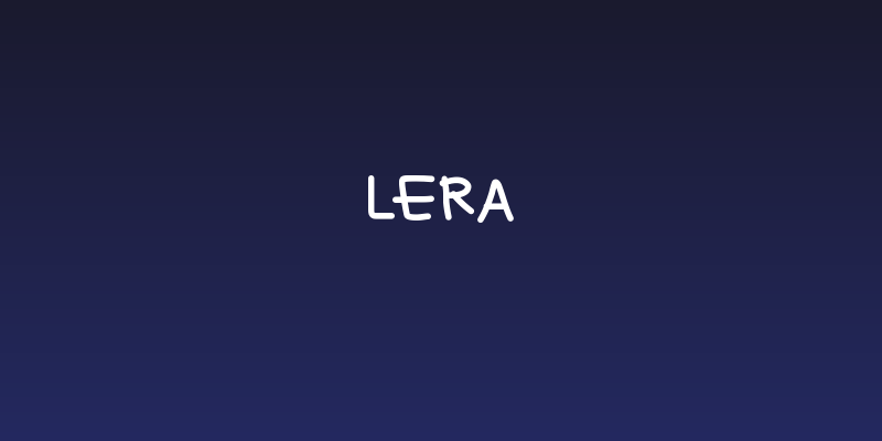 LERA Social Header