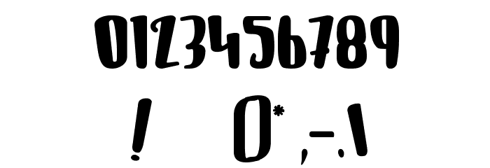 LESILENCEDESCAFARDS Font OTHER CHARS