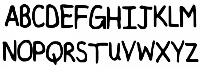 LESLIE Шрифта ВЕРХНИЙ
