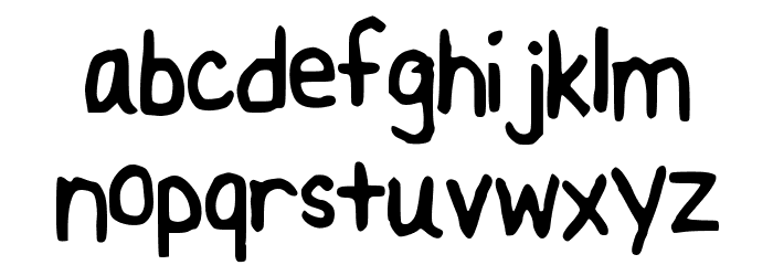 LESLIE Font LOWERCASE