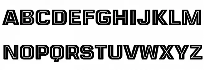LETRERA CAPS 字体 大写
