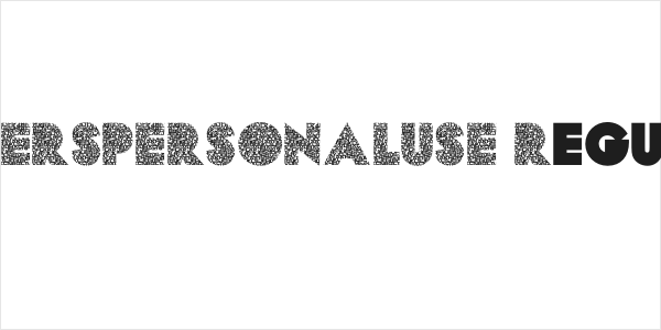 LETTERSPERSONALUSE-Regular Logo