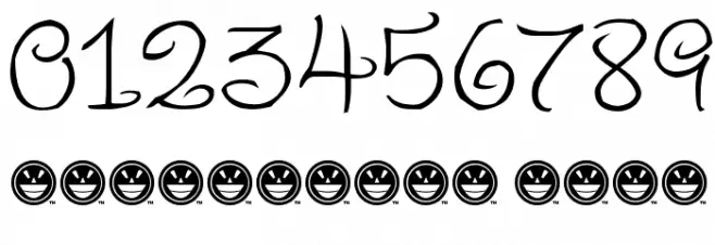 LEVO Scaloopy Font OTHER CHARS