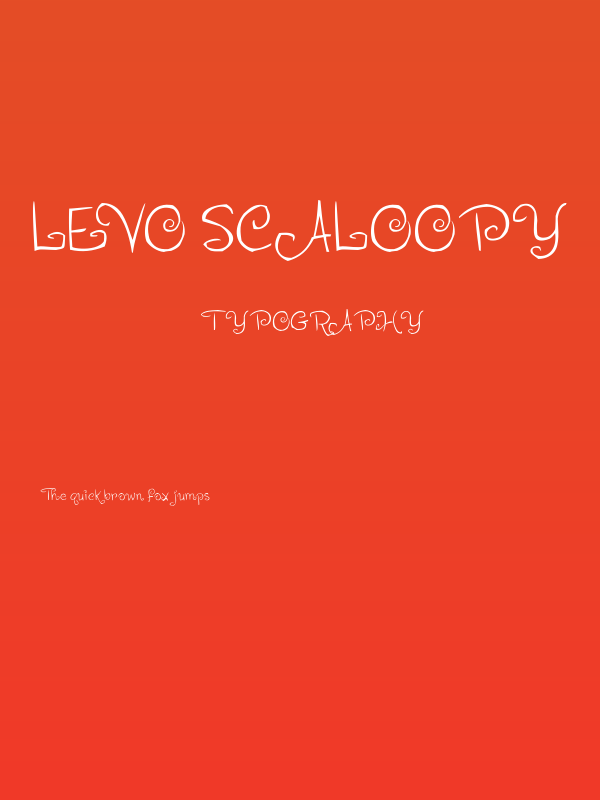 LEVO Scaloopy Poster