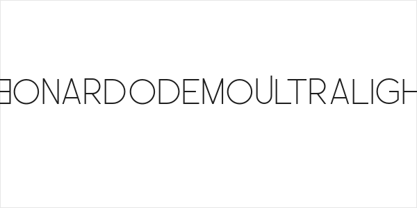 LEonardoDemoUltralight Logo