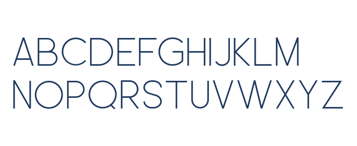 LEonardoDemoUltralight Lowercase