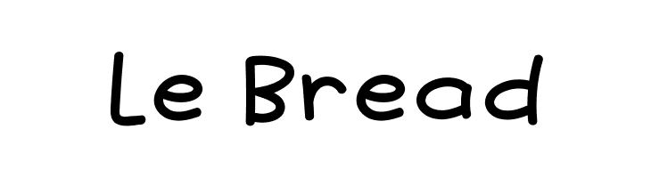Le Bread  font caratteri gratis