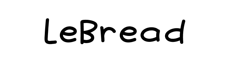 Le Bread  Free Fonts Download