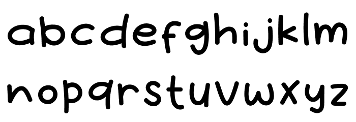 Le Bread Font LOWERCASE