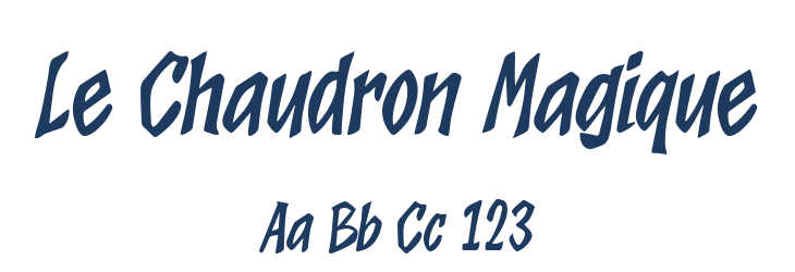 Le Chaudron Magique Font Preview