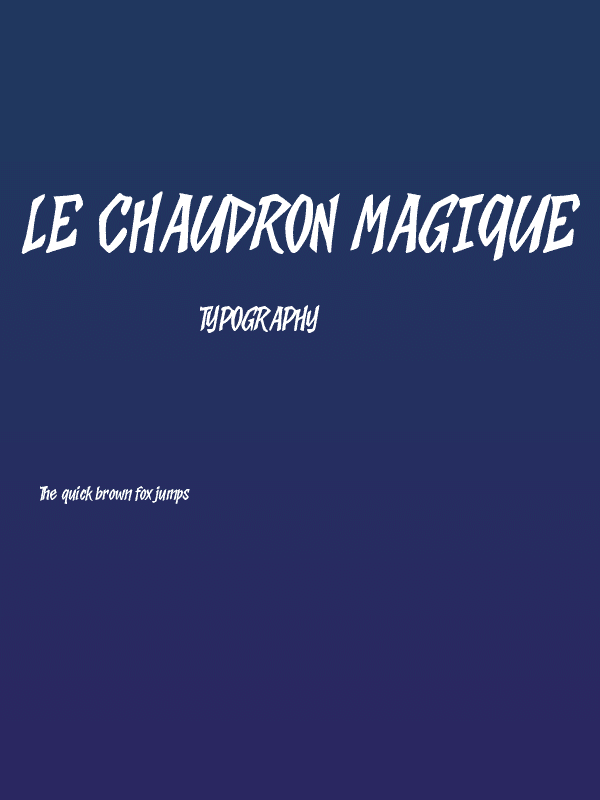 Le Chaudron Magique Poster