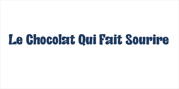 Le Chocolat Qui Fait Sourire Logo