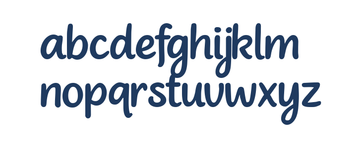 Le Cristal de Lune Lowercase