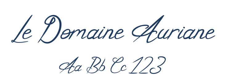 Le Domaine Auriane Font Preview