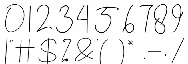 Le Festin Font OTHER CHARS