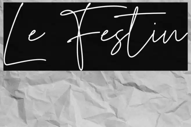 Le Festin Font examples
