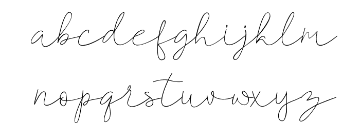 Le French Font LOWERCASE